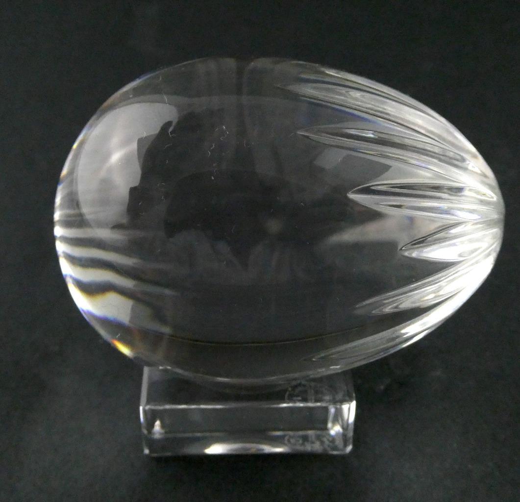 Baccarat サンタクロース　クリスタルフィギュア Near FLAWLESS Glass BACCARAT France Crystal SITTING CAT
