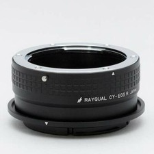 "Rayqual" Mount Adapter for Canon EOS R body to Contax/Yashica Lens