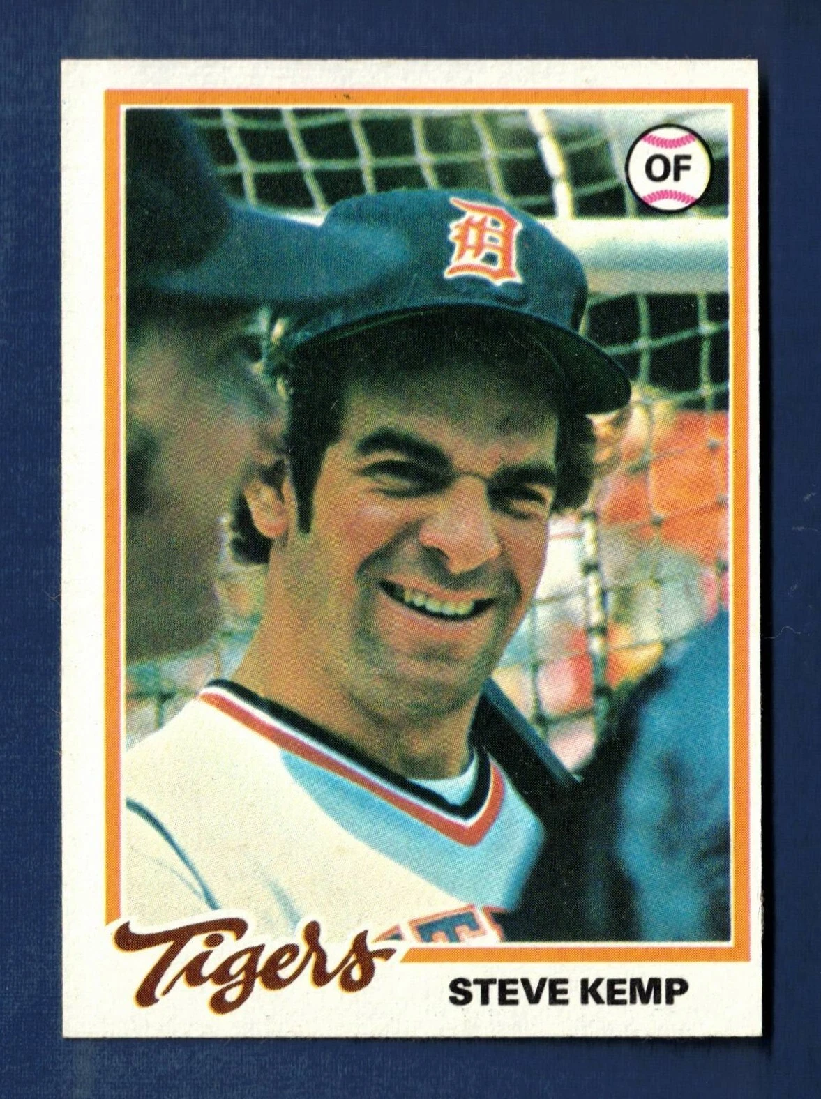Steve Kemp trading card