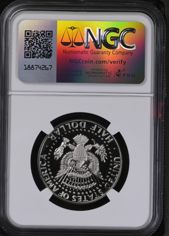 1979 S Type 2 Kennedy 50¢ NGC PF 69 Ultra Cameo (Kennedy Portrait