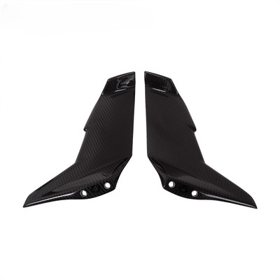 For Kawasaki H2 100% Carbon Fiber Front Upper Winglet Fairing New Version Gloss