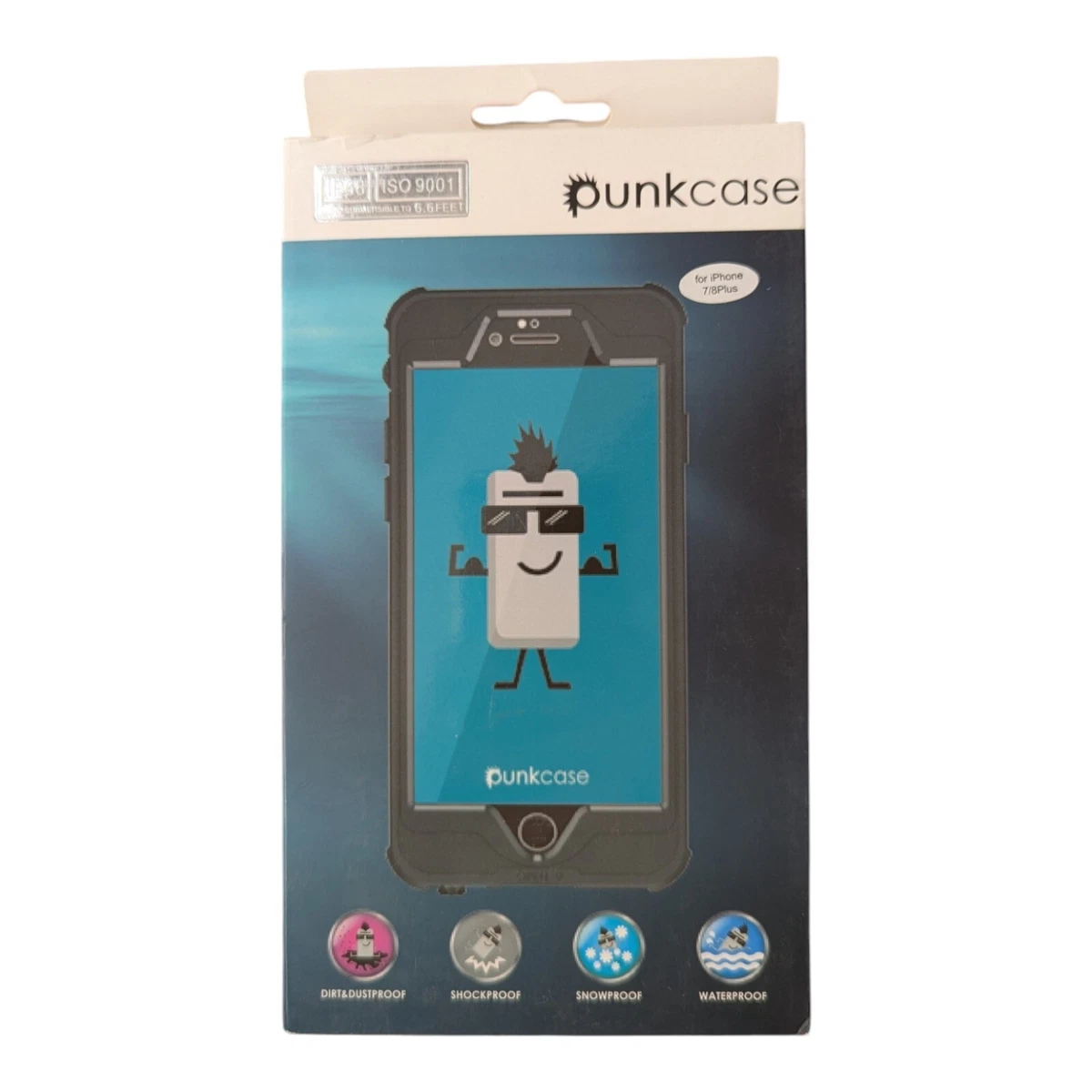 PunkCase Cover multistrato ultra sottile e protettiva per iPhone
