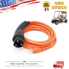 Charging Power Cord ST-031016-PT For Evolution ICON EV Golf Carts 120V 3 Pin
