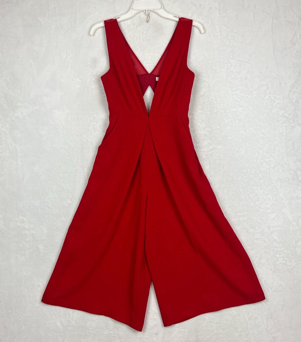 Bcbgeneration red jumpsuit hotsell