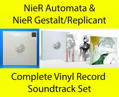 Nier Automata Nier Gestalt Replicant Soundtrack Vinyl Record Box Set 4 X Lp Ps4 Ebay
