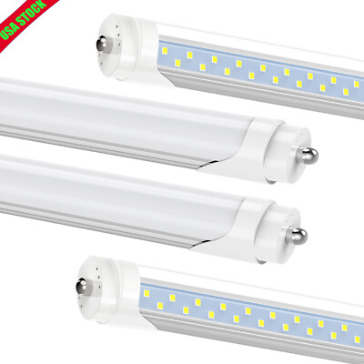 #ad #ad 4 25 Pack FA8 T8 8FT LED Shop Lights 8 Foot LED Tube Light Bulbs 6000K 5000K 72W $227.81