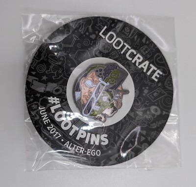 Alter-Ego Lootcrate Lootpin, Brandneu, Juni 2017 (Jekyll & Hyde) Pin