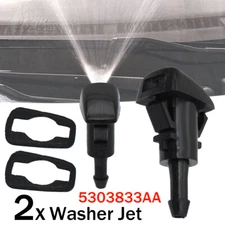 Windshield Washer Nozzle Wiper Spray Hose Kit For Dodge Spray Wash Jet