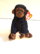 Ty Beanie Baby Congo the Gorilla Plush Toy - 4160