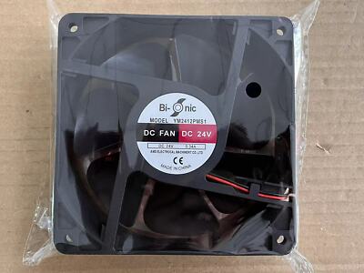 For Bi-onic Fan YM2412PMS1 12cm 12038 DC 24V 0.34A High Quality Axial Fan