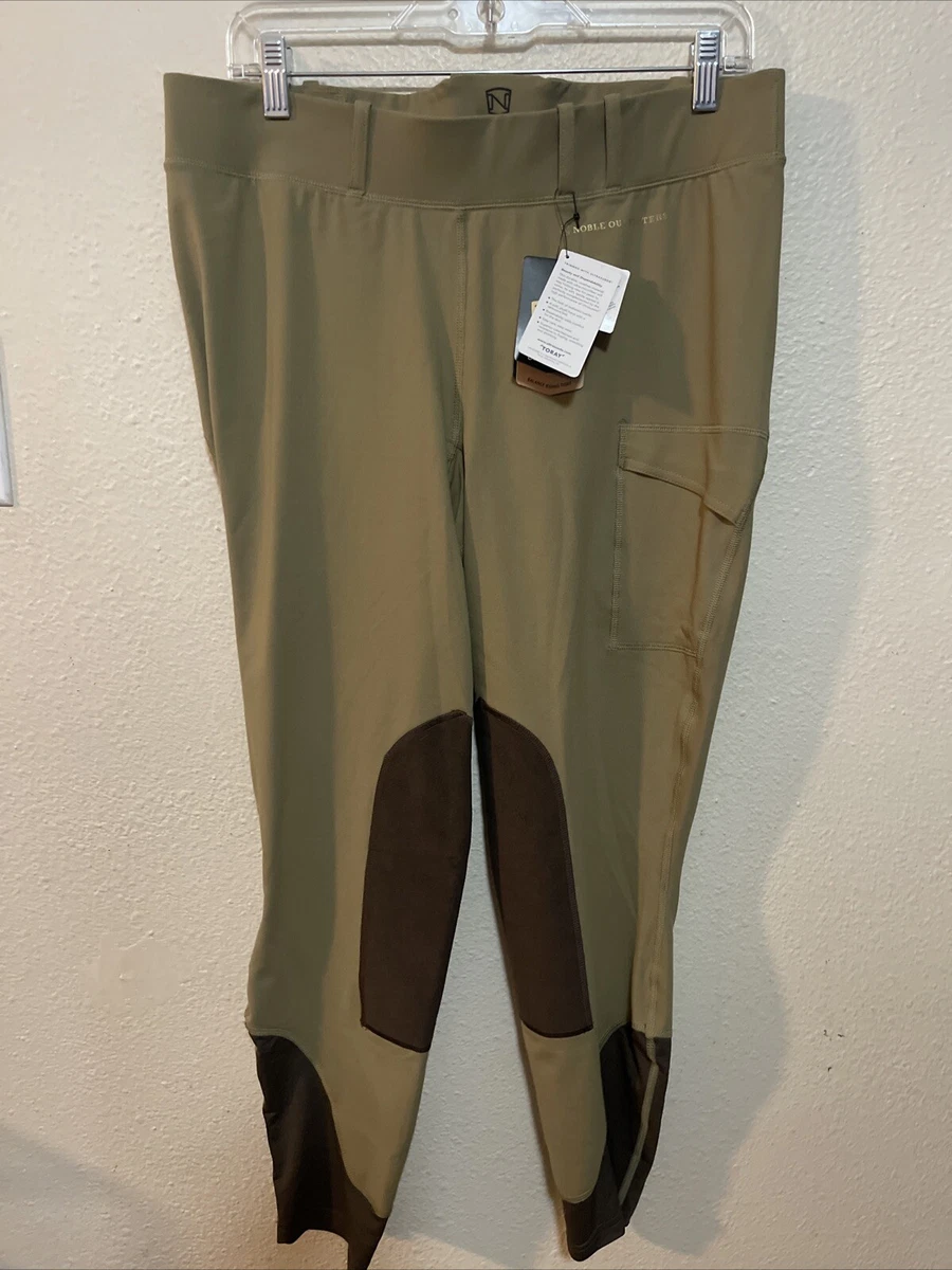 Pantalon D'équitation Noble Outfitters Signature Breeches, Femme, Gris, Taille 30R, Siège Euro