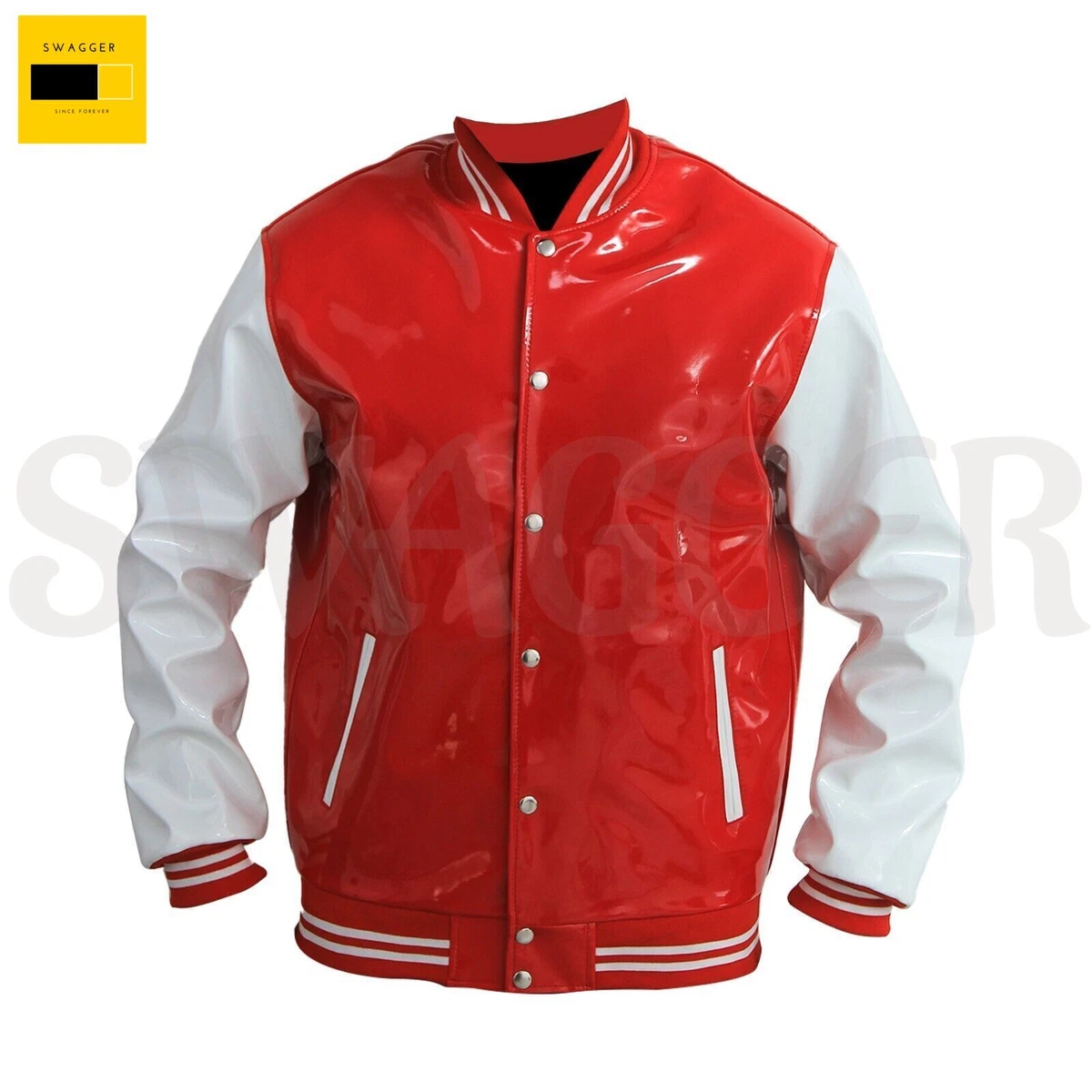 Leather Letterman Varsity Jacket - Men's Leather