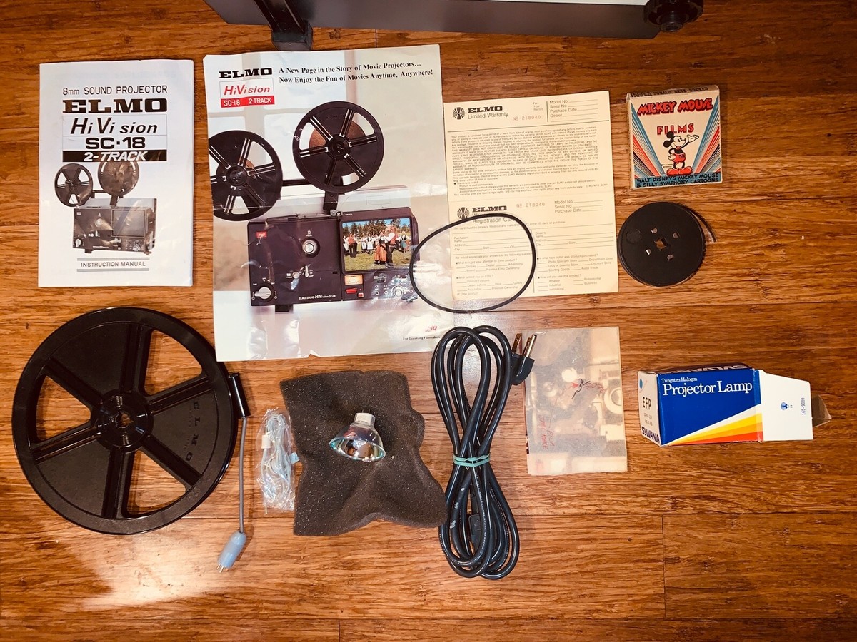 Film Projectors, Elmo Sound HiVision SC-18 | eBay Film Projectors, Elmo Sound HiVision SC-18 | eBay