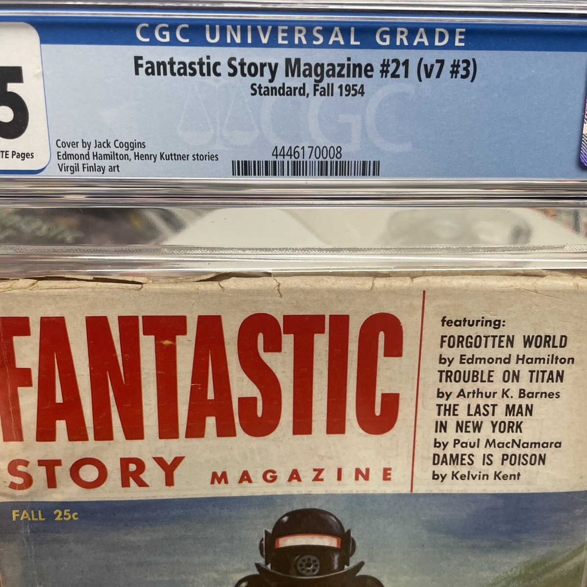 ファンタスティック・ストーリー・マガジン、1954年秋号/BTTFに出てる雑誌 ファンタスティック・ストーリー・マガジン、1954年秋号/BTTFに