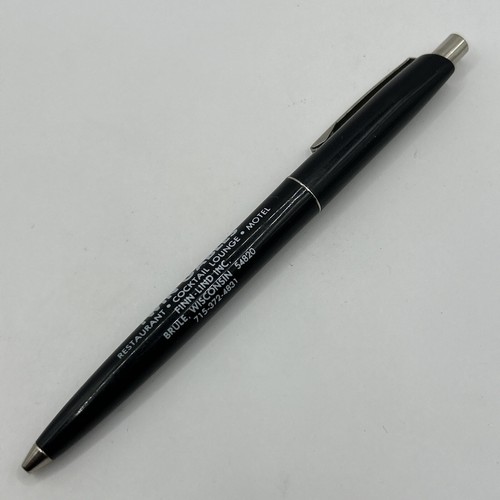 VTG Ballpoint Pen Twin Gables Restaurant Cocktail Lounge Motel Brule WI - Picture 3 of 4