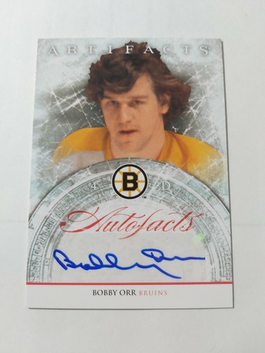2012-13 Upper Deck Artifacts Hockey Bobby Orr Autofacts A-BO - Picture 1 of 3