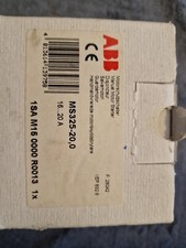 ABB MS325-20 MOTOR STARTER 1SAM150000R0013, MS325-20,0 16.-20,A) NEW