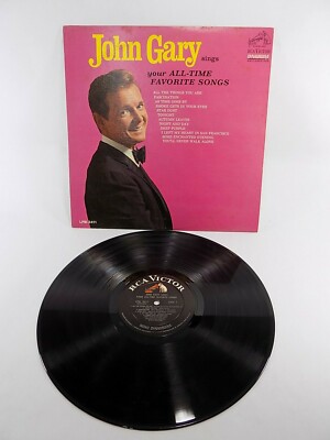 JOHN GARY SINGS ALL TIME FAVORITES RCA VICTOR DYNAGROOVE LPM3411 VG+/VG+