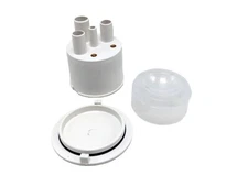 Type A Vacuum Canister Bottom Port Beige 2-1/8" 1Pcs/Bag DCI Type