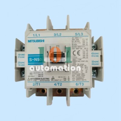 1PCS New For Mitsubishi Alternating current contactor S-N50 AC380