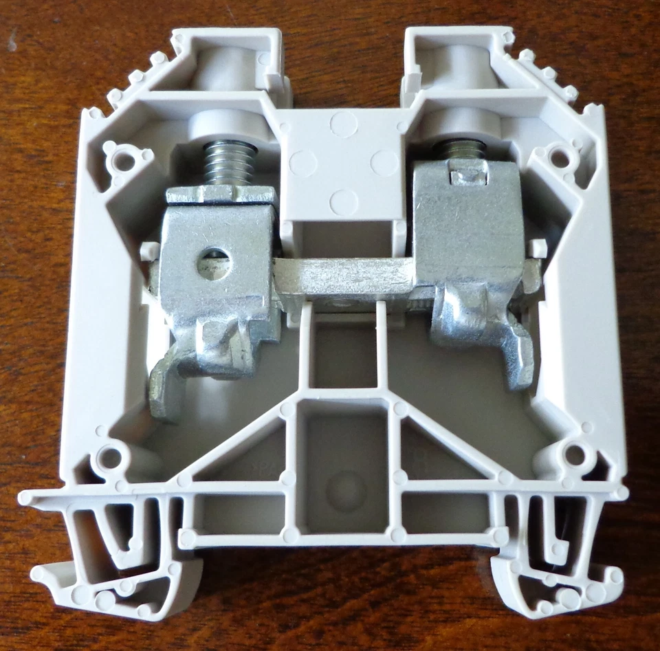 Weidmuller 1020500000 Terminal Block, WDU 35 Beige 12-1/0AWG, Brand new!! - Image 3 of 4