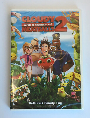 Cloudy With a Chance of Meatballs 2 (DVD, 2013) New Sealed