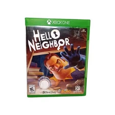 Hello Neighbor (Microsoft Xbox One, 2017) No Manual Tested and Works