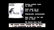 BLINK DVD  GIMMICK BY MARK MASON  JB MAGIC CARD TRICK