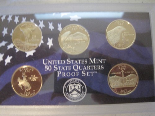 2007 US Mint Proof Set 14 Coins with COA & OGP - 第 6/9 張圖片