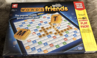 Zynga Hasbro 2012 Words With Friends Board Game New