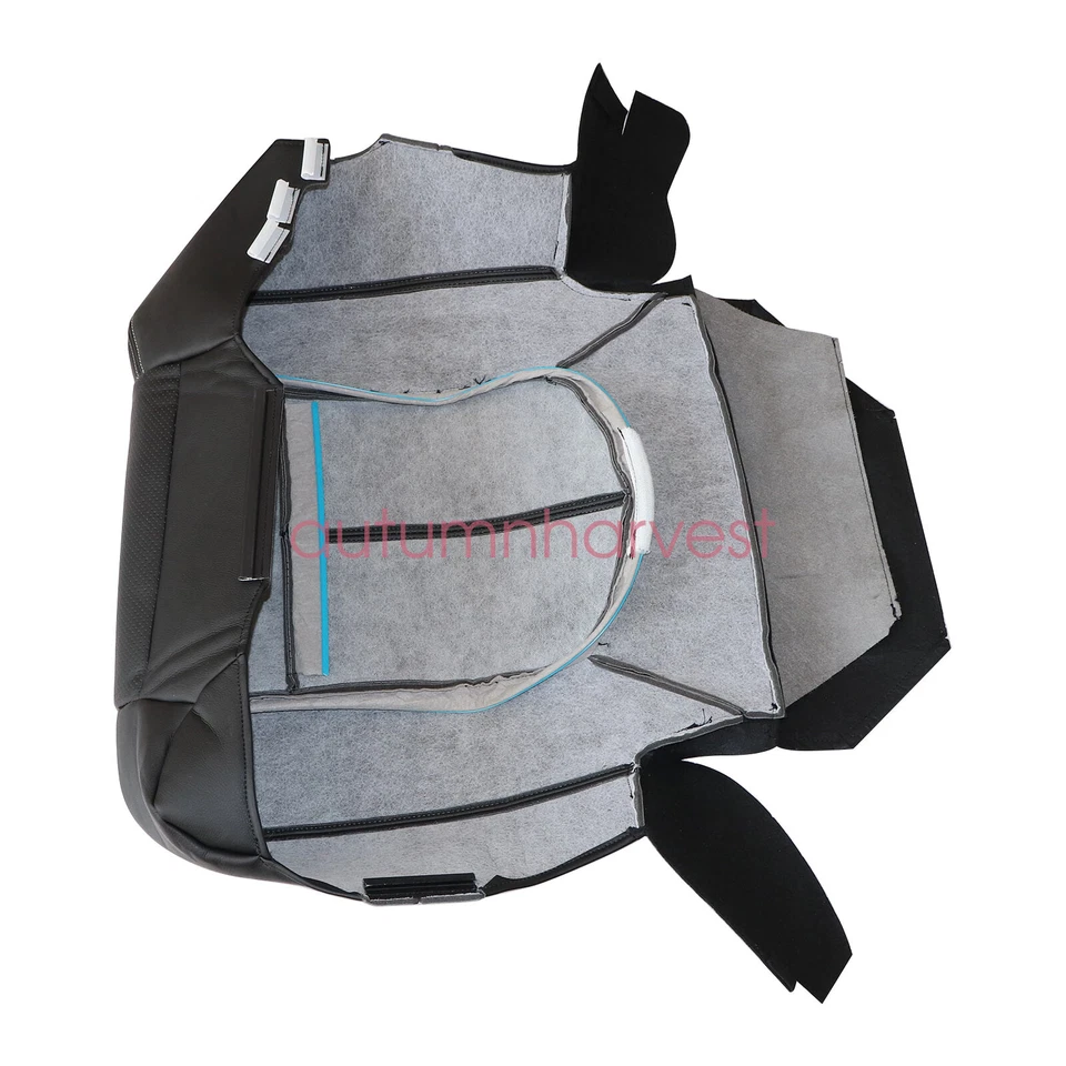 Cubierta de asiento de cuero negra para Ford F450 Super Duty Lariat 2011-2016 Foto 4 de 4