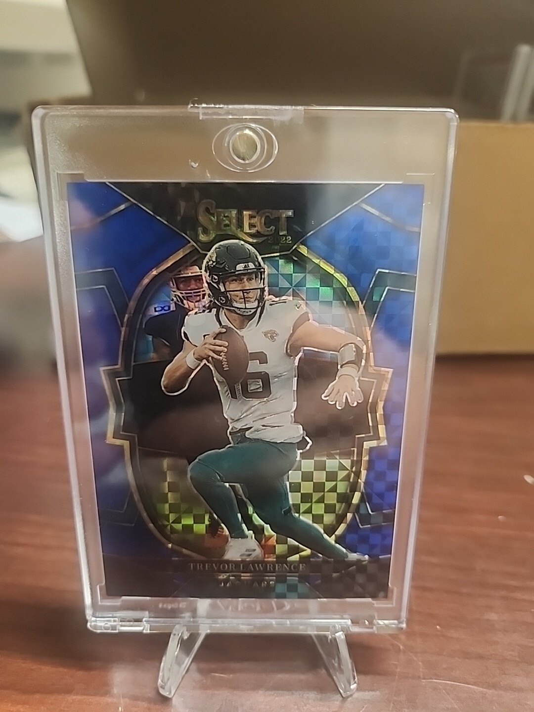 2022 SELECT CONCOURSE BLUE PRIZM TREVOR LAWRENCE /199 Q0766