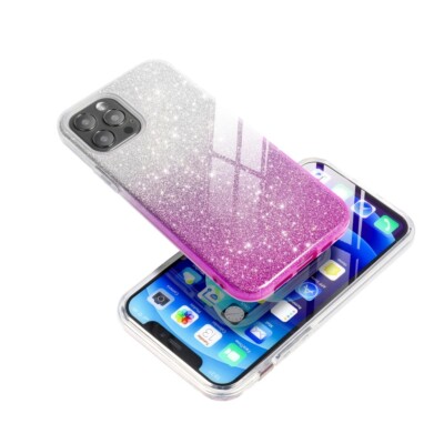 FÜR APPLE IPHONE 13 MINI - SHINE CASE OMBRE Tasche Hülle Cover Handy ROSA