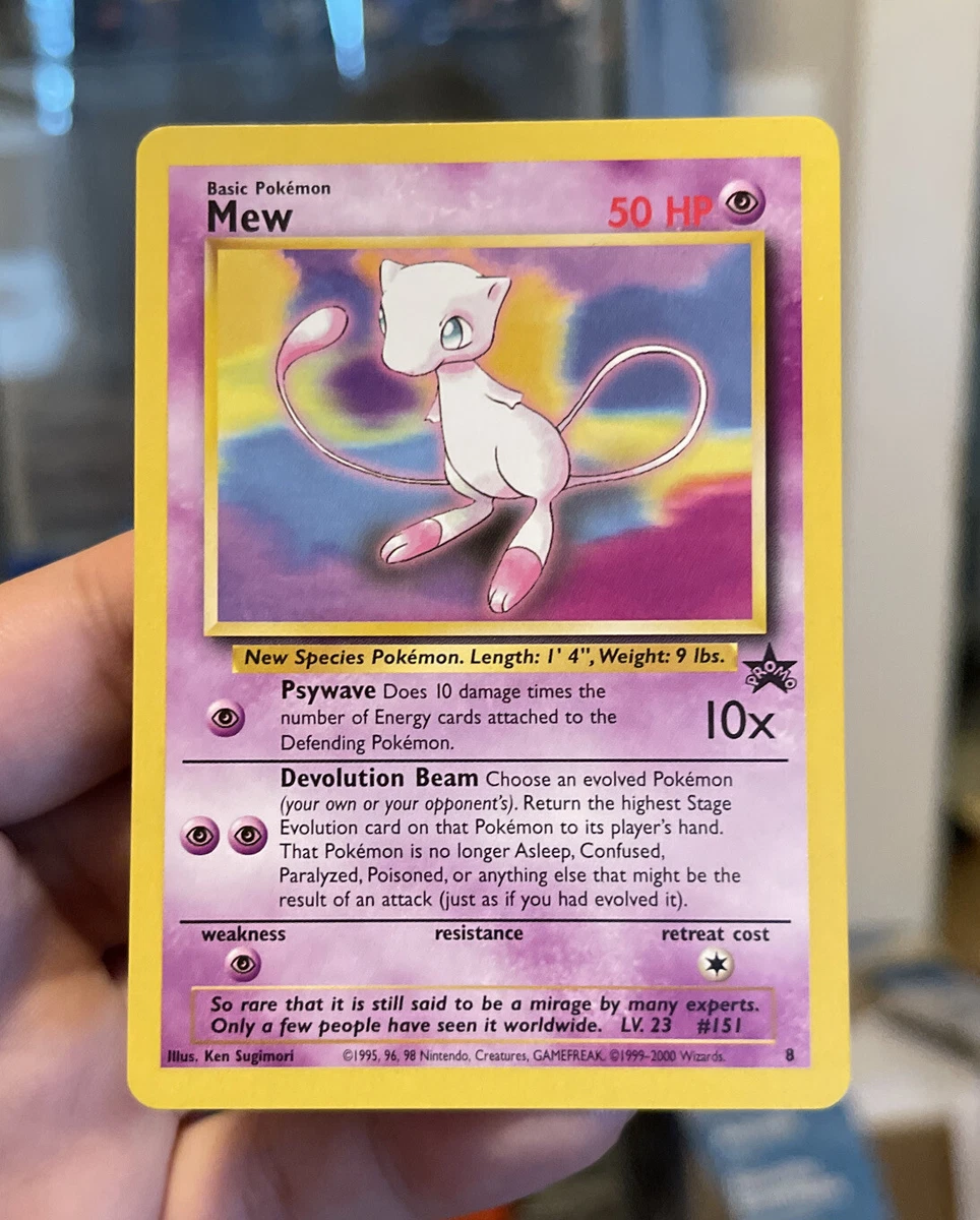 Pokemon - Mew (8) - Wizards Black Star Promos