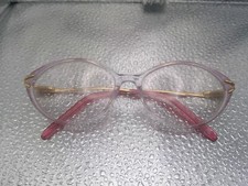 VINTAGE Joan Collins Lavender Marine Cat Eye Women's Frames Preowned