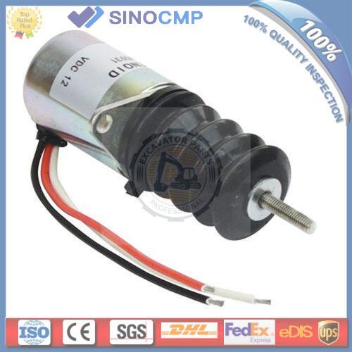 AM102863 Fuel Stop Solenoid Fits John Deere 415 455 F915 F925 Excavator