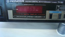 Pioneer FM/AM Digital Tuner TX-960 Black Tested