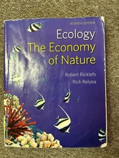 Ecology: The Economy of Nature Textbook