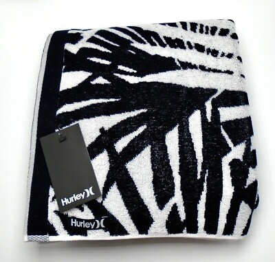 HURLEY Beach Towel - HIJ047102OS - Black/White - 31