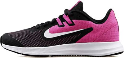 (GS) Nike Downshifter 9 'Black Active Fuchsia'