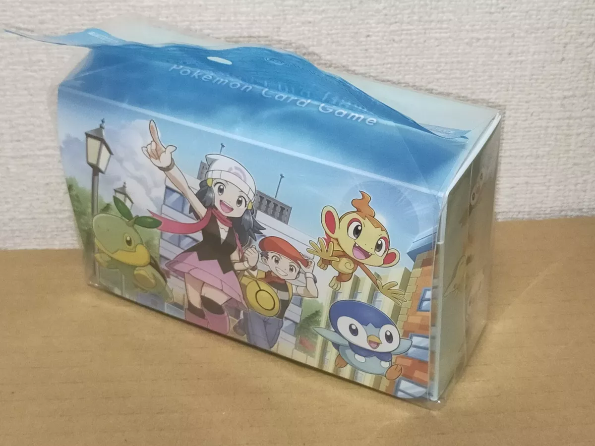 Pokemon Center Original Card Game Double Flip deck case DAWN LUCAS REI AKARI