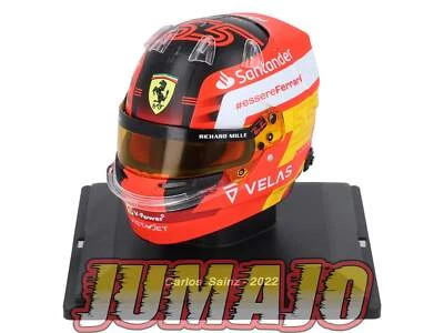CFO72 Casque Formule 1 CENTAURIA 1/5 FERRARI : Carlos Sainz 2022