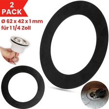 Flachdichtung Ablaufventil für 1 1/4 Zoll Waschtisch Garnitur Dichtung Ventil