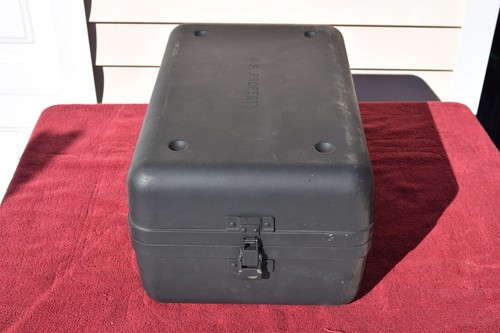 US Property Waterproof Army / MILITARY FIBERGLASS Snipe Scope CASE - Black - Picture 5 of 7