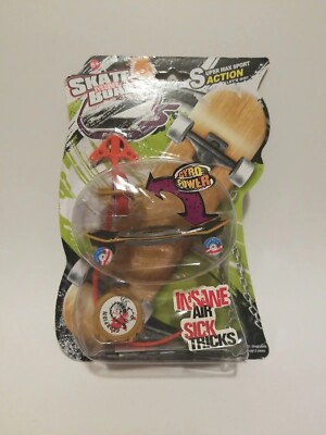Sk8 Skate Nollie Mini Finger Skate Board Sports Gyro Power Scorpion Rare Toy NEW