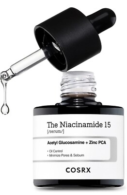COSRX Niacinamide 15% Face Serum with Zinc, Oil Control, Minimize Pores & Sebum
