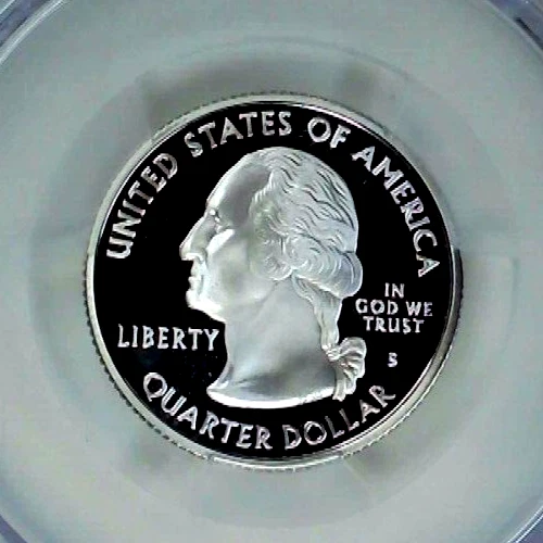 2008-S 25C State Quarter Arizona PCGS PR69 DCAM 90% Silver 23lstt0820 - Image 4 of 4