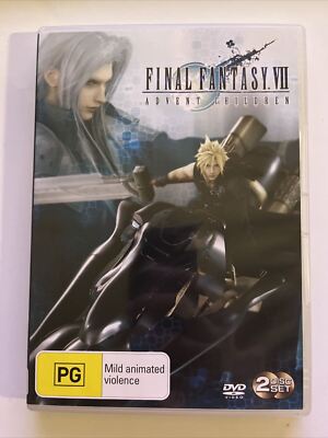 Final Fantasy VII - Advent Children (DVD, 2004, 2-Disc) Region 4