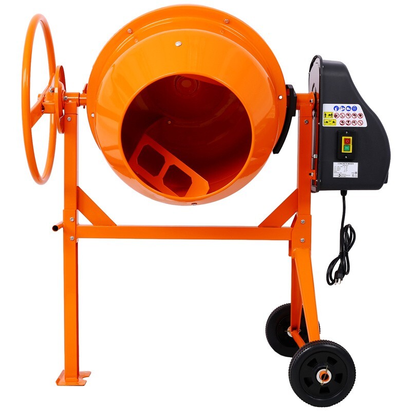 Portable 650W 5 Cu. Ft Electric Concrete Cement Mixer Machine for