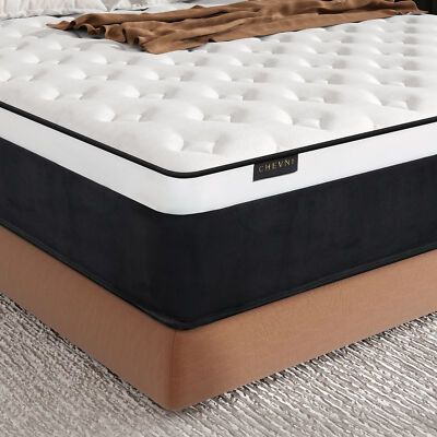 12'' 14'' Gel Memory Foam Mattress  Hybrid Innerspring Twin Full Queen King Size